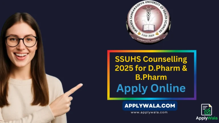 SSUHS-Counselling-2025-for-D.Pharm-B.Pharm-Online-Registration-Dates-Full-Process