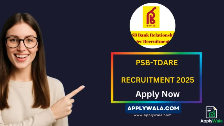 psb-tdare-recruitment-2025